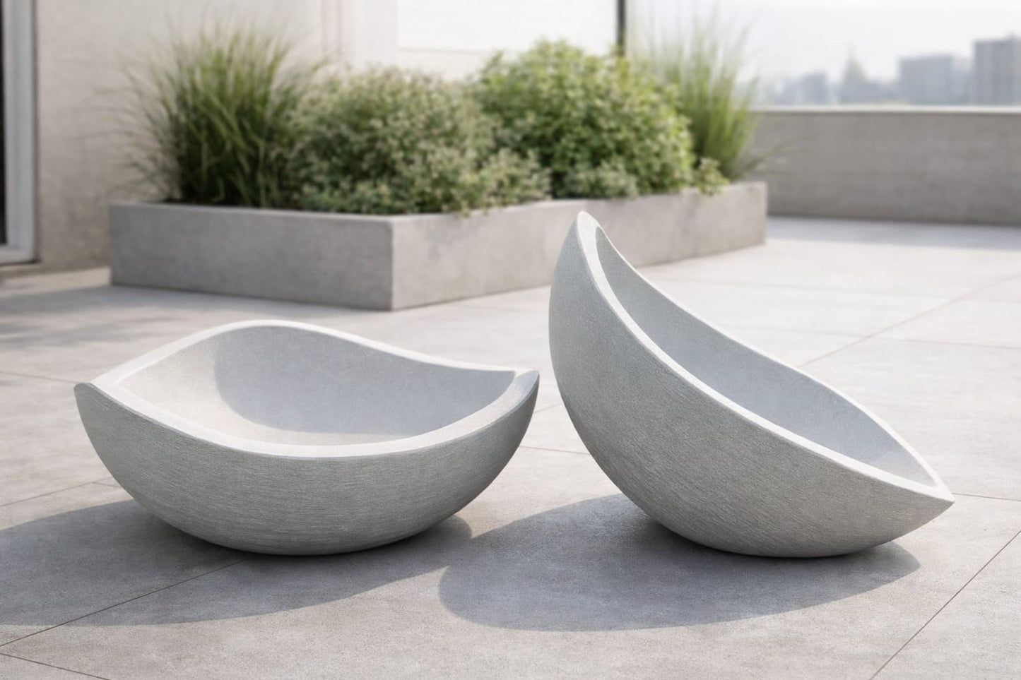 Macetero Modelo Lotus 46 cm / Alto 17 cm