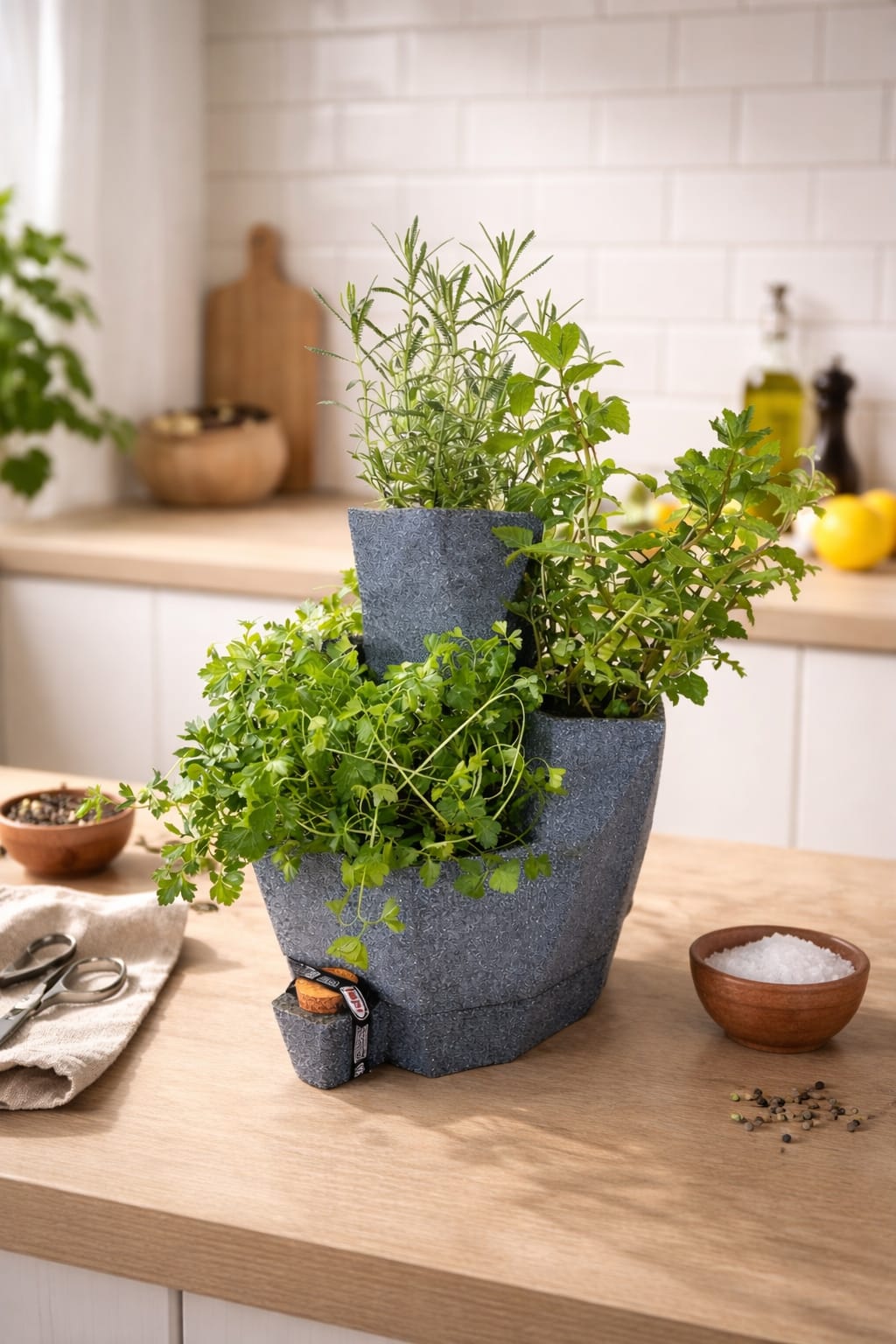 Macetero para condimentos