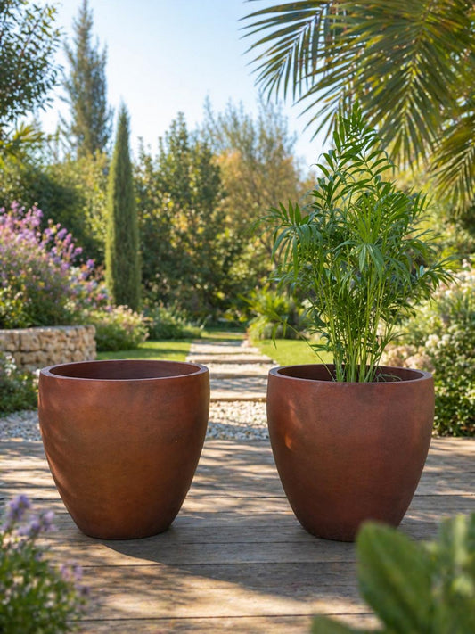 Macetero Rustic Oxido